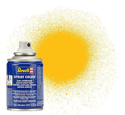 Revell, farba spray kolor żółty matowy, 34115 Revell