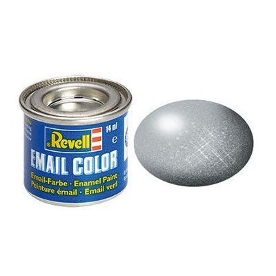Revell, farba syntetyczna Email Color 90 Silver Metallic Revell
