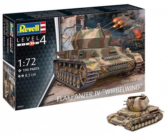 Revell, Flakpanzer IV Wirbelwind 2cm, Model plastikowy Revell