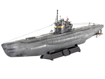 Revell, German Submarine type VII C41, Model do sklejania, 12+ Revell
