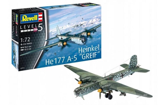Revell, Heinkel He177 A-5 Greif, Model do sklejania, 12+ Revell