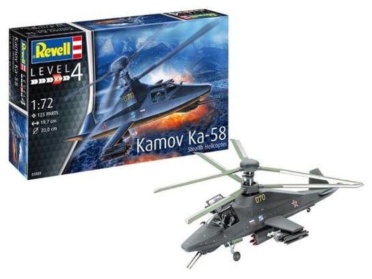 Revell, Helikopter 1:72 03889 Kamov KA-58 STEALT (REV-03889) Revell