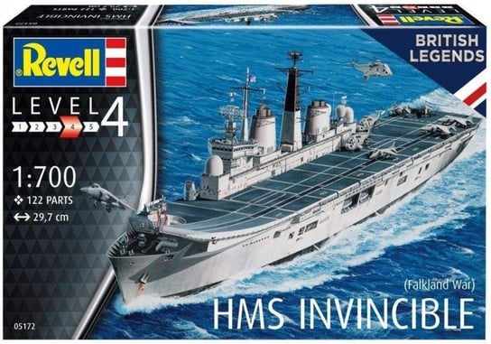 Revell, HMS Invincible Falkland War, Model plastikowy Revell