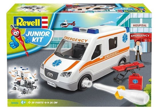 Revell, Karetka pogotowia do skręcenia Junior Kit Junior Kit