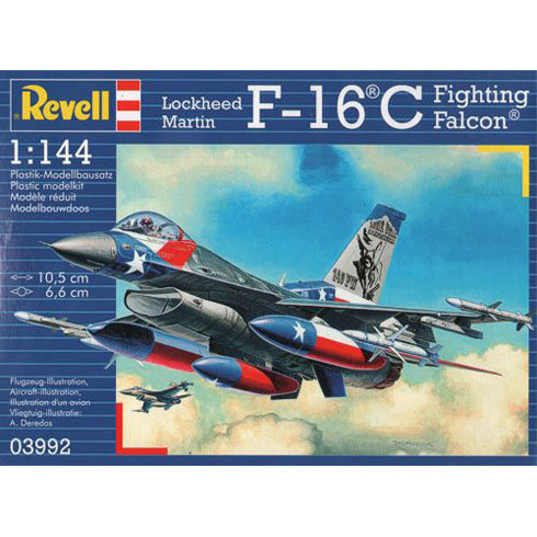 Revell, Lockheed Martin F16C Fighting, Model do sklejania, 12+ Revell