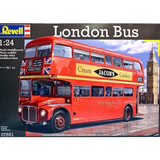 Revell, London Bus, Model do sklejania, 12+ Revell
