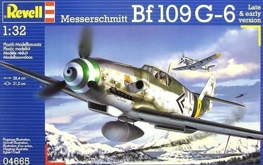 Revell, Messerschmitt Bf1 09 G-6 Late & early version Revell