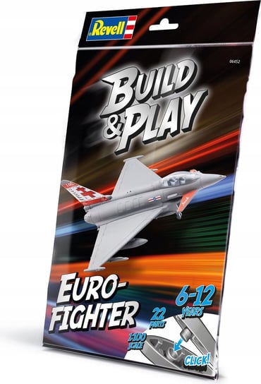 Revell, model do składania Build & Play Eurofighter Typhoon 1/100 Revell