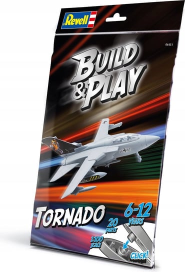 Revell, model do składania Build & Play Tornado IDS 1/100 Revell