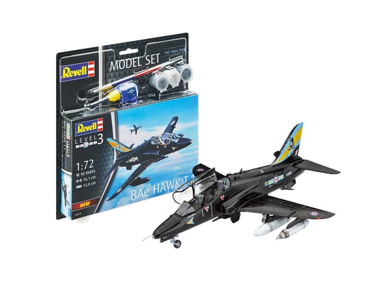 Revell, model do składania Set BAE Hawk T.1 Revell