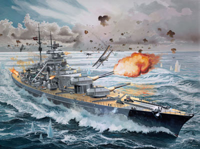 Revell, model do sklejania Battleship Bismarck Revell