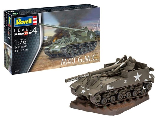 Revell, model do sklejania działo M40 G.M.C Revell