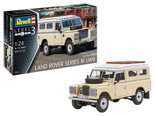 Revell, Model plastikowy Land Rover series III LWB 1/24 Revell