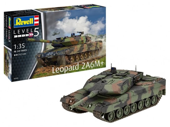 Revell, Model plastikowy Leopard 2 A6M+ 1/35 Revell