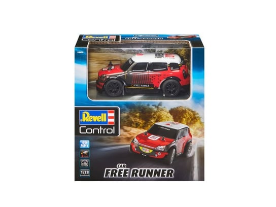 Revell, pojazd zdalnie sterowany Rally Car FREE RUNNER Mini, RC, 1:28 Revell