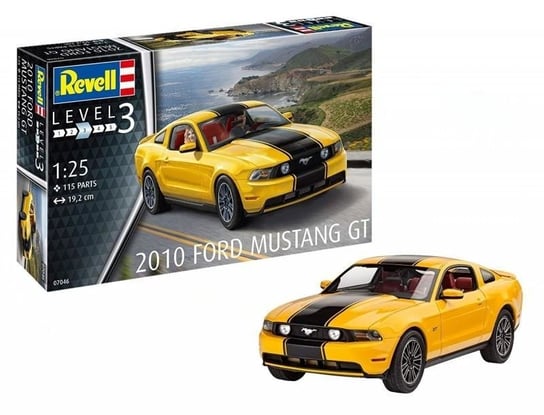 Revell, Samochód Ford Mustang, GT 2010, Model plastikowy, 7+ Revell