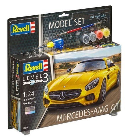 Revell, samochód Set Mercedes AMG GT Mercedes
