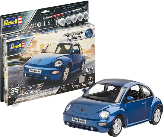 Revell, Samochód VW New Beetle, Model do sklejania, 10+ Revell