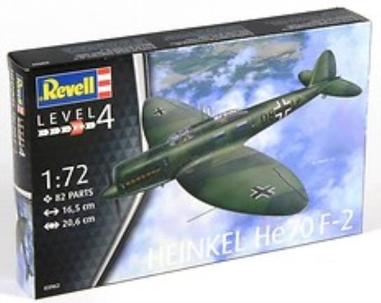Revell, Samolot 1:72 03962 Heinkel HE70 F-2 p24 (REV-03962) Revell
