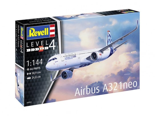 Revell, Samolot Airbus A321 Neo, Model Plastikowy, 12+ Revell