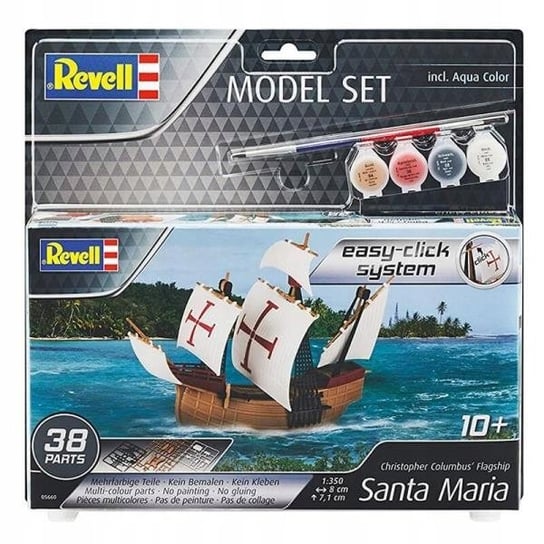 Revell, Santa Maria Model zestaw 65660, 1/350, Model do sklejania, 10+ Revell