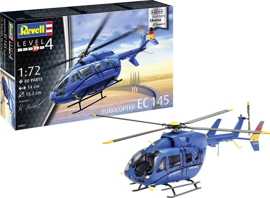 Revell, Set Eurocopter EC 145 „Builder’s Choice“, Model do składania, 12+ Revell