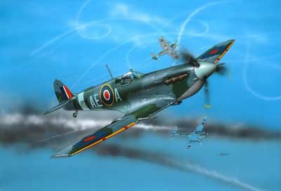 Revell, Spitfire Mk V b, Model do sklejania, 8+ Revell