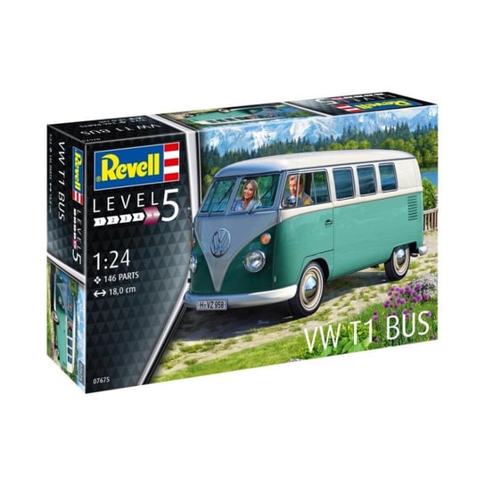 Revell, Vw T1 Samba Bus, Model plastikowy, 8+ Revell