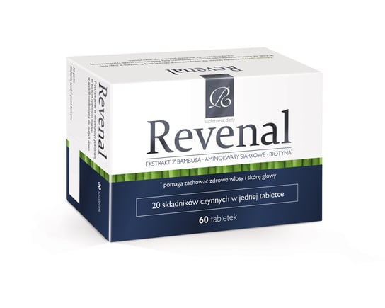 Revenal, suplement diety, tabletki powlekane, 60 tabletek Salvum Lab