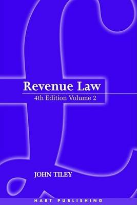 Revenue Law 2 vols Tiley John