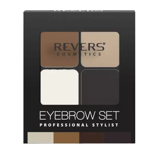 Revers, Eyebrow Set Professional Stylist, cienie do brwi 03, 4,5 g Revers