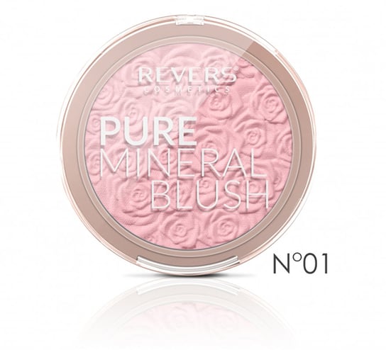 Revers, Róż Do Policzków Pure Mineral Blush #01, 6g Revers