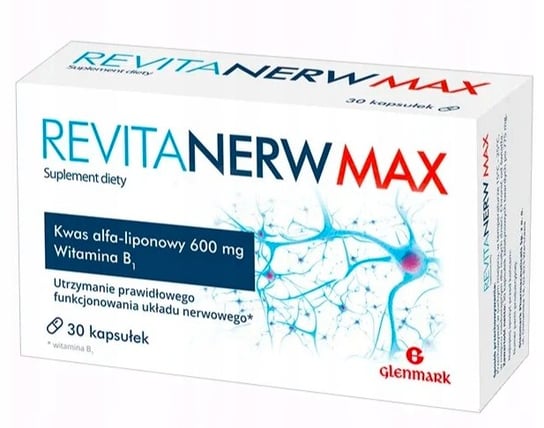 Revitanerw Max, suplement diety, 30 kaps. Neuraxpharm