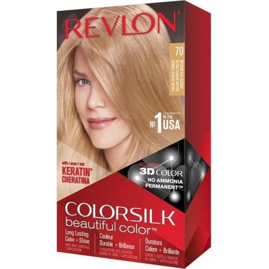 Revlon Colorsilk Permanent Color nr 70 Średni popielaty blond Inny producent