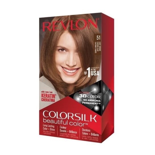 Revlon Colorsilk Trwały kolor nr 51 Jasny brąz Revlon