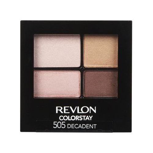Revlon, ColorStay 16 Hour Eye Shadow Quad, poczwórne cienie do powiek 505 Decadent, 4,8 g Revlon