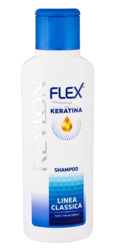 Revlon, Flex Keratin Classic, szampon do włosów dla kobiet, 400 ml Revlon