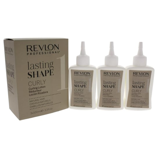 Revlon Professional, Lasting Shape Curly Natural Hair, płyn do loków do włosów naturalnych, 3x100 ml Revlon Professional