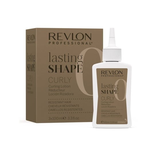 Revlon Professional, Lasting Shape Curly Resistant Hair, płyn do loków do włosów opornych, 3x100 ml Revlon Professional