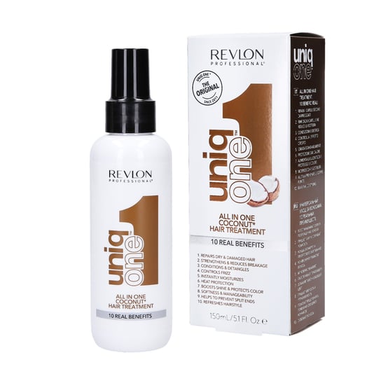 Revlon Professional, Uniq One All In One Voconut Hair Treatment, Kokosowa kuracja odżywcza w sprayu 10w1, 150 ml Revlon Professional