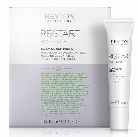 REVLON RESTART Maska w glince do skóry głowy 10x15 ml Revlon Professional