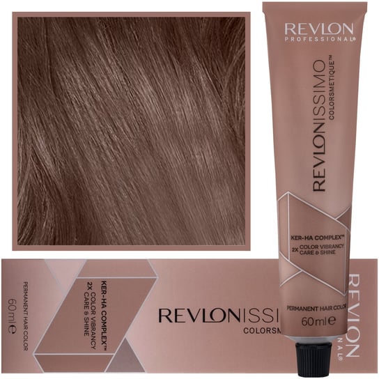 Revlon, Revlonissimo Colorsmetique, Kremowa Farba Do Włosów Z Pielęgnującym Komplexem Ker-Ha, Kremowa Formuła 5,24, 60 ml Revlon