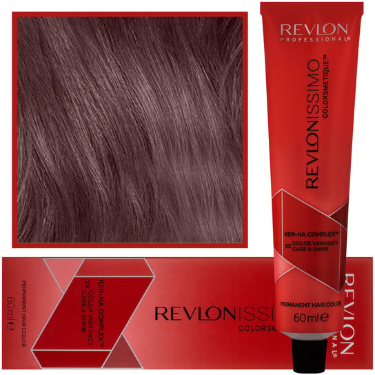 Revlon, Revlonissimo Colorsmetique, Kremowa Farba Do Włosów Z Pielęgnującym Komplexem Ker-Ha, Kremowa Formuła 5,5, 60 ml Revlon
