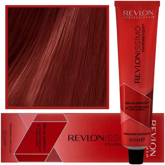 Revlon, Revlonissimo Colorsmetique, Kremowa Farba Do Włosów Z Pielęgnującym Komplexem Ker-Ha, Kremowa Formuła 55,64, 60 ml Revlon