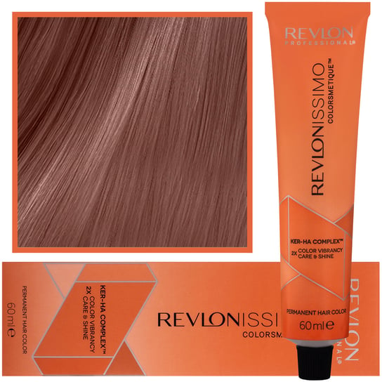 Revlon, Revlonissimo Colorsmetique, Kremowa Farba Do Włosów Z Pielęgnującym Komplexem Ker-Ha, Kremowa Formuła 6,46, 60 ml Revlon