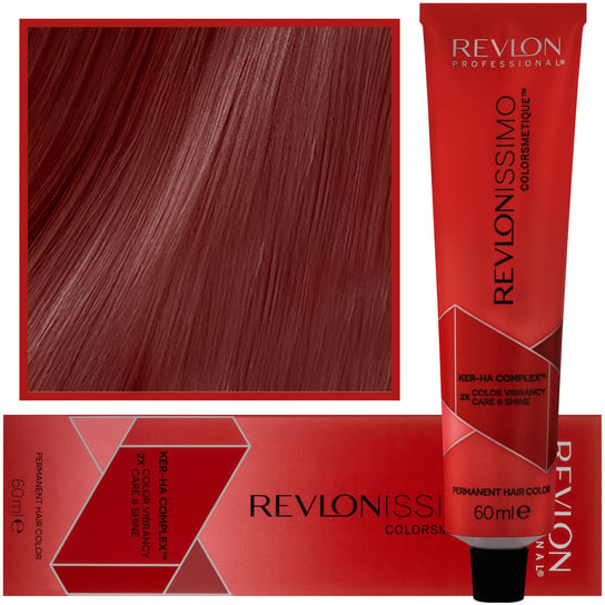 Revlon, Revlonissimo Colorsmetique, Kremowa Farba Do Włosów Z Pielęgnującym Komplexem Ker-Ha, Kremowa Formuła 6,65, 60 ml Revlon
