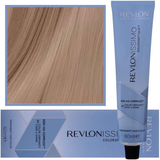 Revlon, Revlonissimo Colorsmetique, Kremowa Farba Do Włosów Z Pielęgnującym Komplexem Ker-Ha, Kremowa Formuła 7,12, 60 ml Revlon
