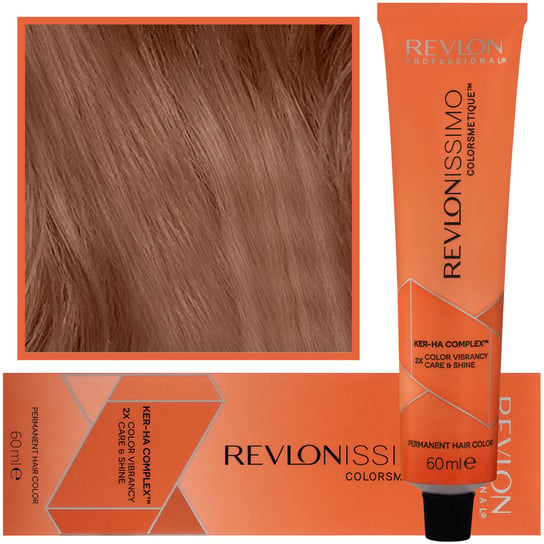 Revlon, Revlonissimo Colorsmetique, Kremowa Farba Do Włosów Z Pielęgnującym Komplexem Ker-Ha, Kremowa Formuła 7,44, 60 ml Revlon