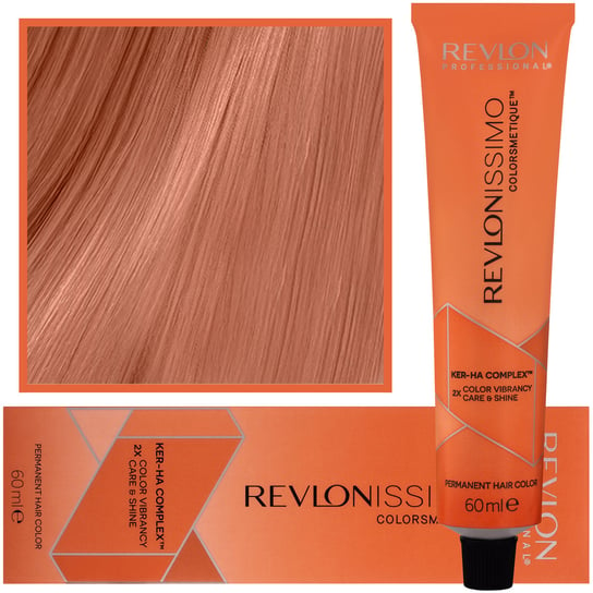 Revlon, Revlonissimo Colorsmetique, Kremowa Farba Do Włosów Z Pielęgnującym Komplexem Ker-Ha, Kremowa Formuła 8,45, 60 ml Revlon