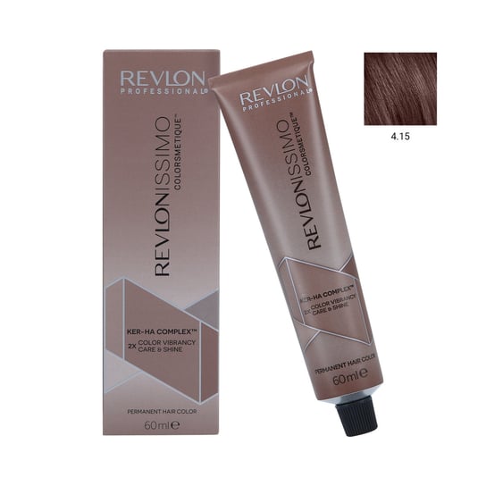 REVLON REVLONISSIMO COLORSMETIQUE Profesjonalna farba do włosów 4.15, 60 ml Revlon Professional
